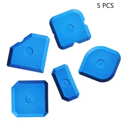5Pcs Sealant Scraper Tool Set Silicone Grout Remover Smoothing Spatula Caulk Finishing Cleaning Tools