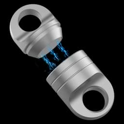 MINI Titanium Alloy Rotating Ring Buckle Keychain Waist Belt Buckle Spring Locking Keyring Outdoor Tool EDC Tool