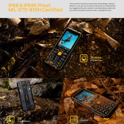 Ulefone Armor Mini 4 Rugged 2.8 inch Unisoc T117 64MB RAM 128MB ROM 2MP Rear Camera 2100mAh Battery 4G Global Version