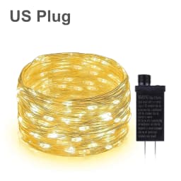 Christmas Decor LED String Lights Dream Color With 8 Modes 220V 110V EU US Outdoor Lamp For Festival Garden Wedding Party Decor