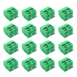 10/50PCS PCB Terminal Block Connector Pitch 5.0mm KF301 Straight Pin 2P 3P Screw PCB Terminal Blocks Connector Assortment Kit