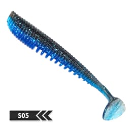 MEREDITH Awaruna Fishing Lures 8cm 9.5cm 13cm Artificial Baits Wobblers Soft Lures Shad Carp Silicone Fishing Soft Baits Tackle