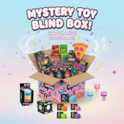 2026 Hot Cute Ocean Squishy Cube Blind Box Random Surprise Squeeze Toys 1Pcs Guaranteed Lucky Stress Relief Fidget Toy Set