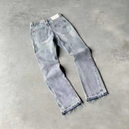 Y2K New Retro Centipede Embroidery Pattern Washed Oversized Wide-Leg Pants Street Gothic Harajuku Floor Pants For Men and Women