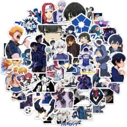 10/50Pcs BLUE LOCK Anime Stickers Funny Graffiti Decals For Kids Laptop Scrapbook Notebook Suitcase Phone Stickers Kid Toys