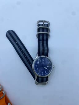 2026 Classic Pilot Quartz Men Watch Brown Leather Strap Retro Casual Business Daily Wear