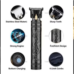 Hiena Electric Hair Clipper U Rechargeable Cordless Beard Trimmer Men Powerful Electric Hair Clipper Trimming ToolB