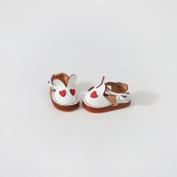 Doll Rabbit Ears Cow Leather Shoes Accessories For Blyth, Ob22/24, Azone, Obitsu11,P9, Gsc, Ymy, Ddf, Nendoroids, 1/12 Bjd Doll