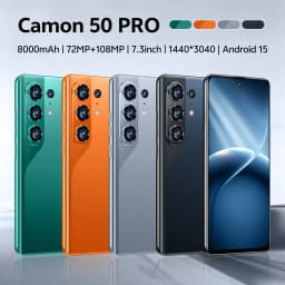 Camon 50 Pro 5G Smartphone 16GB 1TB High Performance 7.3" Screen 108MP Camera 8000mAh Mobile Phone