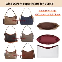 Bag Organizer Insert For Coach Laurel31 Lightweight Bag Insert Storage Waterproof Dupont Paper Bag Support Bag Accessories