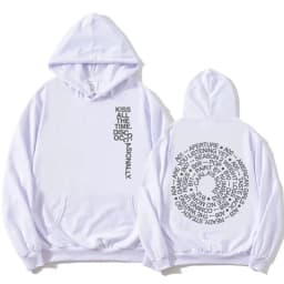 HarryStyles KISS ALL THE TIME. DISCO, OCCASIONALLY. Hoodies Album Design Graphic Print Sweatshirts Women Clothing Fleece Hoodie