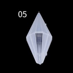 Resin Pendulum Molds Silicone Crystal Molds Epoxy UV Resin Molds for Resin Jewelry Pendant Making DIY Craft Tools