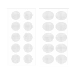 100Pcs Clear Invisible Earlobes Protective Stickers For Stretched Ear Lobes And Relieve Strain From Heavy Earrings