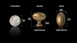 Goo-Ki Low Profile Antique Brass Cabinet Pulls Double Hole Centers(11.4''/12.6'') Zinc Alloy Handle for Drawer Cupboard Wardrobe