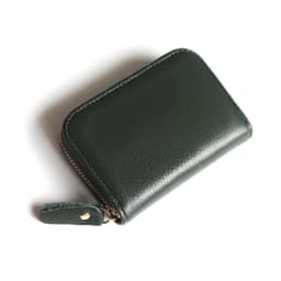 Custom Initials Genuine Leather Card Wallet Real Cowhide Organ Credit Card Holders DIY Gift Personalize Letters Women Wallet