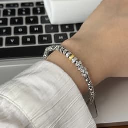 New 925 Sterling Silver Metallic Belt Vintage Punk Bracelet Bangle For Woman Girl Fashion Jewelry Gift Dropship Wholesale