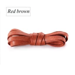 New Flat Waxed Cotton Shoe Laces Unisex Boots Casual Sneakers Shoelace Leather Laces Shoes Boots Waterproof for Shoelaces