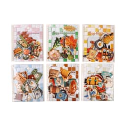 JIANWU Warm Things Small Collection Series Vintage Life Flower Landscape Material Collage Sticker Creative  Journal Stationery