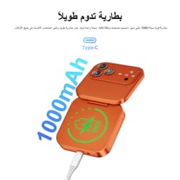 SERVO I18 PRO 4G Foldable Mini Cellphone 1.77" Small Screen Dual SIM FM Radio Speed Dial Blacklist Video MP4 Backup Mobile Phone