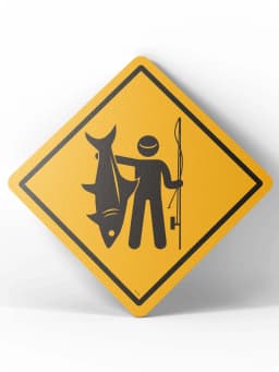 "You Shall Not Pass" 8x8" Funny Metal Tin Sign - Wizard Sword Design, Man Cave Garage Decor