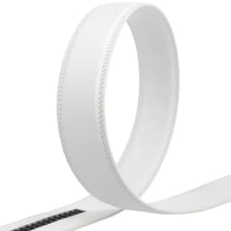 Men's Belt Accessories White Replacement Belt 3.5cm without buckle Ratchet Leather Belt High-end luxury belt for men