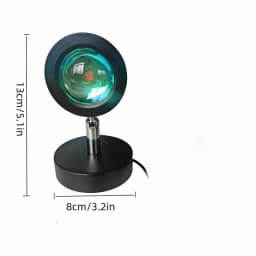 Sunset Atmosphere Lamp, Night Light, Bedside Lamp, Sunset Lamp for Photography, Bedroom Sunset Lamp, Projection of Sunset Lamp