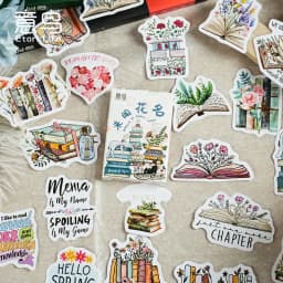 30 Pcs Kawaii Paper Sticker Set Deep Forest Self-adhesive Stationery Stickers For Arts Craft Diy Scrapbooking Diary Album Planne