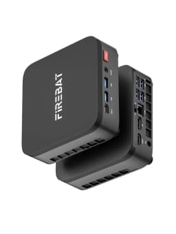 Firebat R3 Mini Pc Amd Ryzen 3 4300U Lpddr4 16Gb Ram M.2 Sata 512Gb Rom Wifi6 Bt5.2 1000m Lan Windows11 Desktop Computer