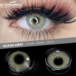 EYESHARE 1 Pair Color Contact Lenses for Eyes Beautiful Pupil Contact Lens Yearly Use Cosmetic Beauty Eye Lenses Colored Lenses