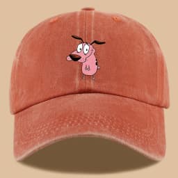 1pc Women's Cute Puppy Printed Baseball Cap with Curved Brim for Outdoor Shading Gift, Casual Headcap Playful Design Adjustable