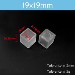 Transparent Rectangle 15-40mm Round 10-76mm Oval Chair Leg Caps Clear PVC Non-Slip Furniture Table Cover Feet Sock Protector Pad