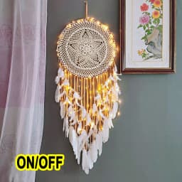 Big Dream Catcher Hanging/Light Decoration nordic Decoration Home Girls Room/Nursery/Kids Decor dreamcatcher Children Room New 5