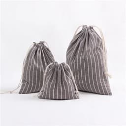 Cotton Drawstring Bags for Wedding Christmas Gift DIY Package Small Plain Pouches Home Dustproof Storage Sacks Case