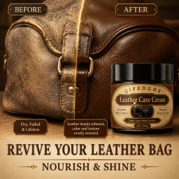 Leather Restoration Balm, Condition, Protect & Minimize Scratches on All Leather Items