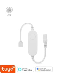 Mini Tuya Wifi Led Dimmer DC12 DC24V 5050 COB CCT/RGB/RGBW/RGBCCT Led Light Strip Single Color Controller Voice for Alexa Google