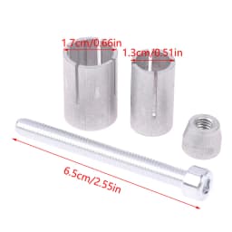 2pcs Motorcycle Add-on Bolts for Handguard, Universal Handlebar End Plug Screws Set Accessories