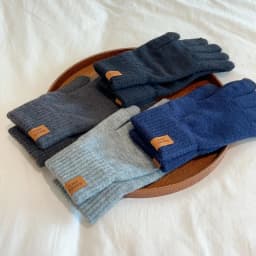 Autumn Winter Man Keep Warm Touch Screen Solid Simple Style Knitted Gloves Elasticity Thin Not Bloated All Match Fashion Elegant