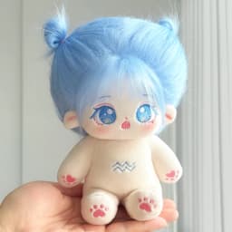 20cm Cute Idol Doll Plush Twelve Zodiac Signs Cotton Star Dolls Kawaii Stuffed Baby Plushies Dolls Toy Fans Collection Kids Gift