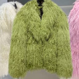 YOLOAgain 2025 Winter Warm Women's Real Mongolia Sheep Fur Jacket Plus Size 8XL Sheep Fur Coat