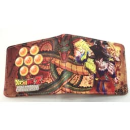 Dragon Ball Cartoon PU Wallet Son Goku Creative Bulma Simple Foldable Coin Purse Multifunctional Card Bag Boy Birthday Gift
