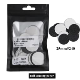 20/25/35MM Replaceable Sandpaper Disc for Foot Dead Skin Calluse Remove Foot Salon Cuticle Files Electric Rotating Pedicure Tool