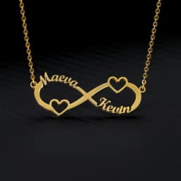 Personalized Customization of Name Pendant Necklace with Different Fonts and Styles for Perfect Party and Holiday Gifts Family