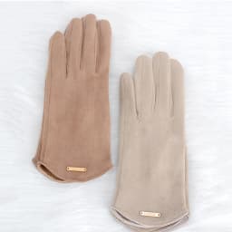Women Autumn Winter Keep Warm Touch Screen Thin Cashmere Solid Simple Gloves Cycling Drive Suede Fabric Elegant Windproof