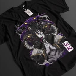 2026 New Naruto Uzumaki Sasuke Anime Printed T-shirt Summer Men's Pure Cotton Neutral Casual Family Set Short Sleeved T-shirt