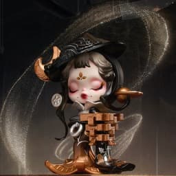 POP MART SKULLPANDA WHERE TIME DWELLS Series Blind Box Toys Mystery Box Guess Bag Doll Anime Figure Desktop Ornaments Collection