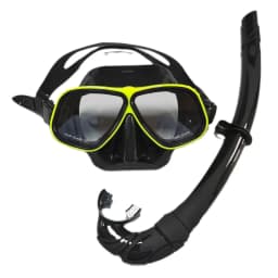 Diving Mask Plastic-Alloy Frame Scuba Equipment Snorkeling Goggles Tempered Glass