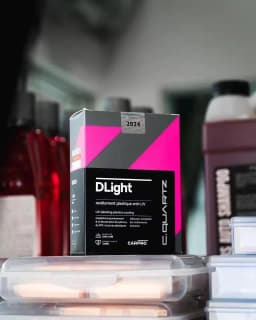 CARPRO CQUARTZ DLight UV Ceramic Coating For PPF, Headlights, Plastics & Paint Maintains Gloss Ensures Surfaces Stay Vibrant