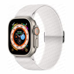 Scrunchie Strap for Apple watch band 40mm 44mm 41mm 45mm 38mm 49mm 45 mm Elastic Nylon bracelet iWatch series 8 se 7 6 5 3 Ultra