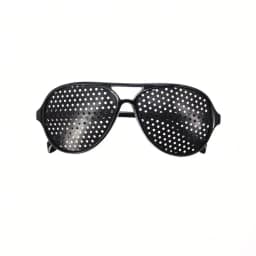 Anti-myopia Astigmatism Glasses Vision Correction Fatigue Pin Hole Glasses with Holes for Men Women Eyesight Improvement Eyewear
