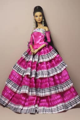 1 Set Doll Clothes 1:6 Scale Dress Gown Outfit for 11.5 Inch 30cm Doll Many Style for Choice Gifts for Girls Doll Accessories #8